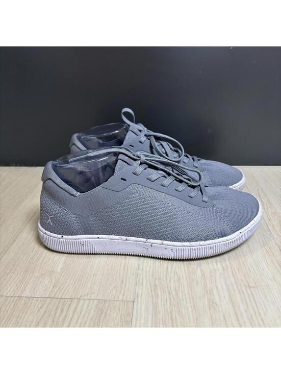 Flux Adapt Trainer Gray White Athletic Knit Barefoot Shoe Sneaker Size M7 W8 EUC main image 7